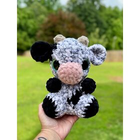 Crochet Cow Plushie