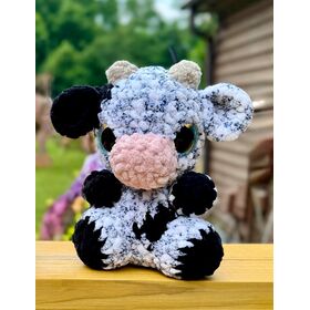 Crochet Cow Plushie