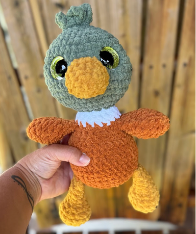 Crochet Mallard Plushie